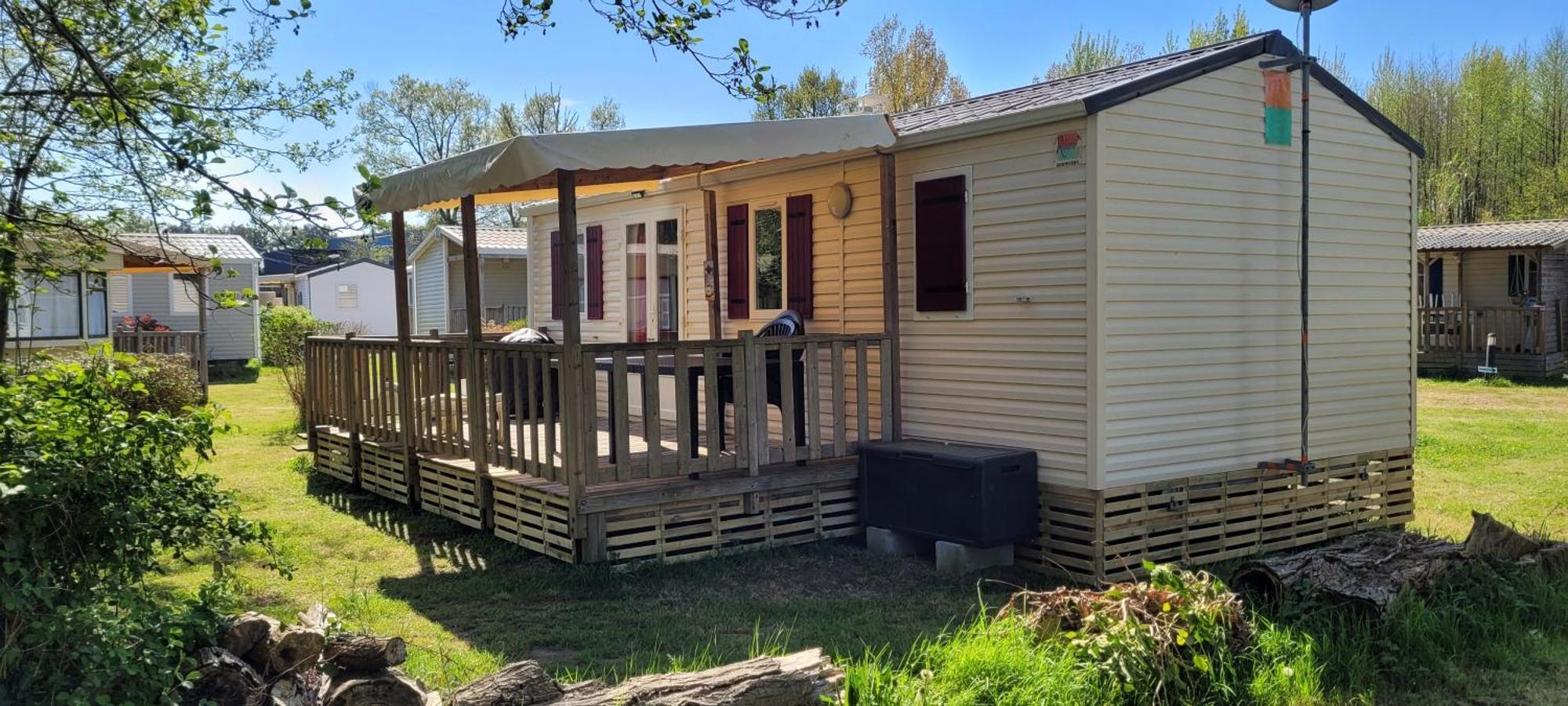 Mobil-Home Le Petit Paradis Vendeen Camping 3 Etoiles 7Km Des Plages Avrillé Exterior foto